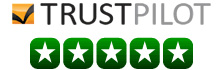 Trust Pilot - 5 Star Rating