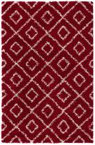 RugPal Contemporary Lattice Shag Area Rug Collection