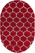 RugPal Contemporary Lattice Shag Area Rug Collection