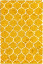 RugPal Contemporary Lattice Shag Area Rug Collection