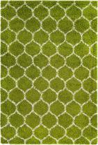 RugPal Contemporary Lattice Shag Area Rug Collection